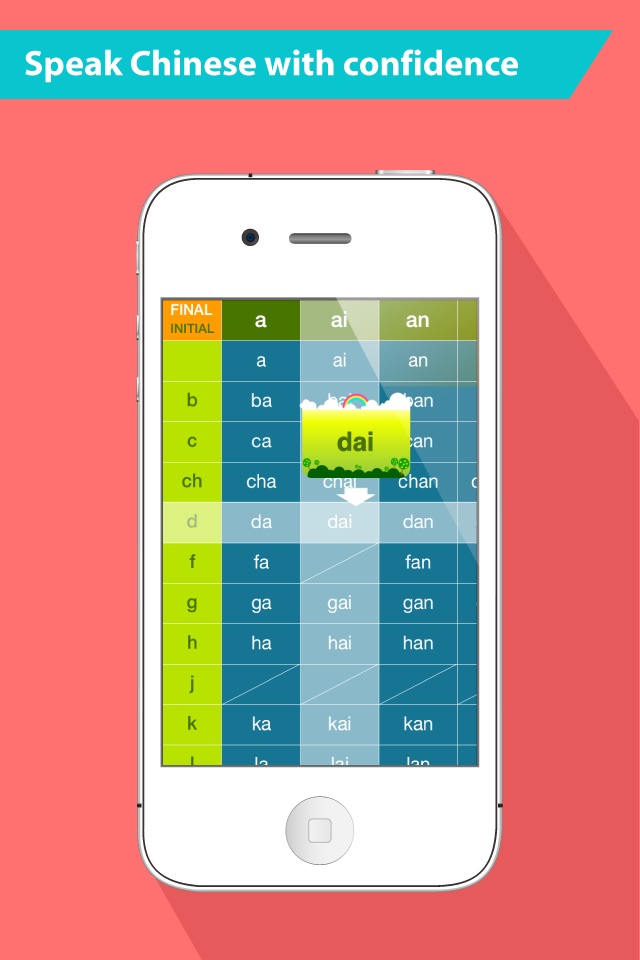 Pinyin Chart - Learn Chinese screenshot 2