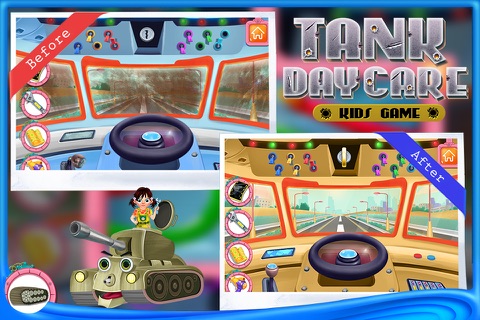 Tank Day Care Kids Game screenshot 3