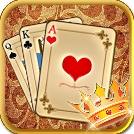 Golden Solitaire Cards Game icon