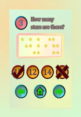 Game screenshot Genuis Math Count Stars Kids of King apk