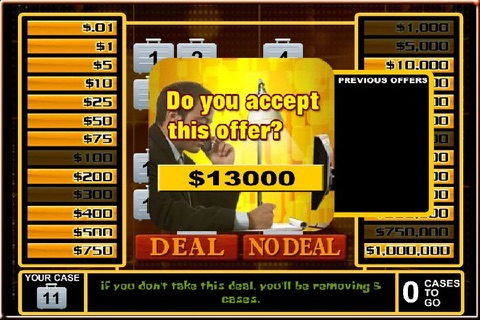 Deal or Not Classic screenshot 3