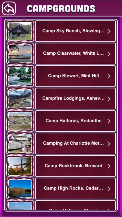 North Carolina Campgrounds Offline Guide