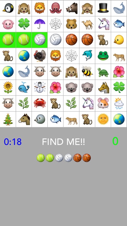 Emoji One Word Search