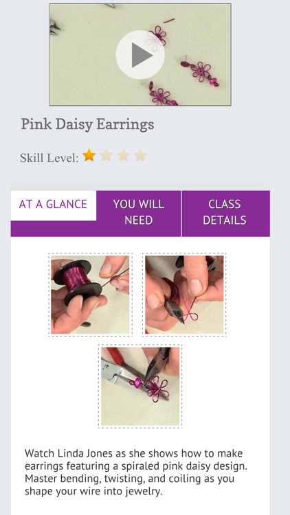 Floral Wire Working Jewelry screenshot-3