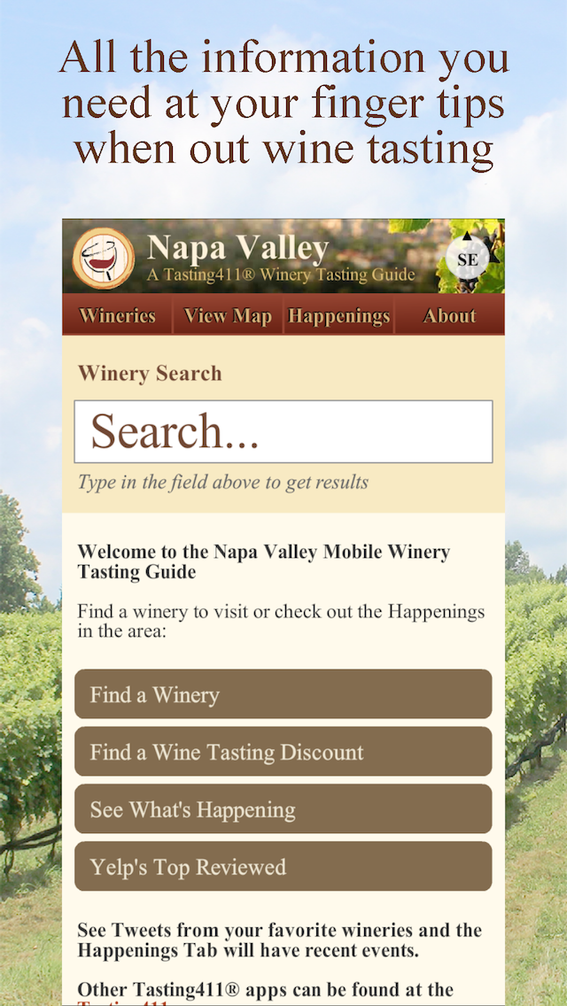 How to cancel & delete Tasting411® - Napa Valley from iphone & ipad 3