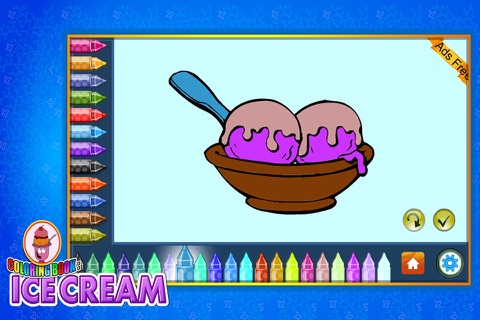 Coloring Book IceCream screenshot 2