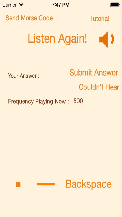 Frequency Hearing Range Test