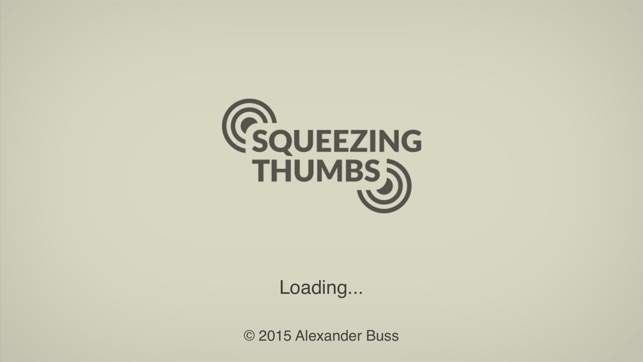 Squeezing Thumbs - exercise the strength