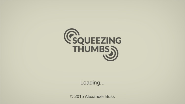 Squeezing Thumbs - exercise the strength and coordination of your thumbs