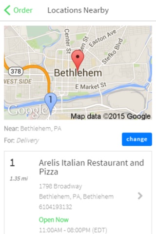 Arelis Italian Restaurant and Pizza screenshot 2