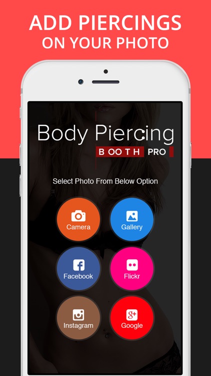 Body Piercing Booth PRO - Put Virtual Piercings on Body Parts & Face!
