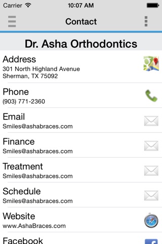 Dr. Asha Orthodontics screenshot 2