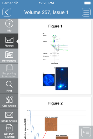 Journal of Microscopy screenshot 3