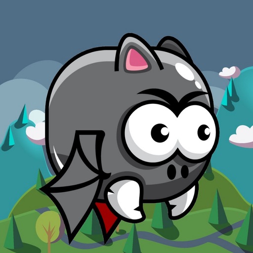 Angry Flappy Bat - Night Adventure Icon