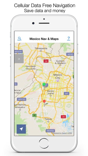 Mexico Offline Maps & Offline Navigation(圖1)-速報App