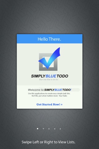 Simply Blue ToDo - Your true blue todo list - náhled