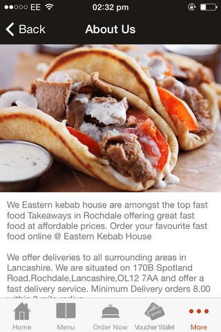 Eastern Kebab House Rochdale screenshot 2