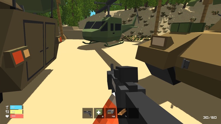 Zoms Block Skirmish - Multiplayer Survival Shooter Mini Game screenshot-4