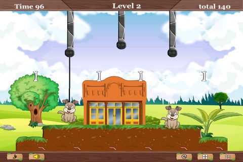 My Swinging Pet - Cute Dog Puzzle Game screenshot 2