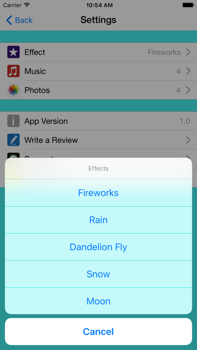 How to cancel & delete MS Fireworks - Music Player - Photo Slideshow from iphone & ipad 3