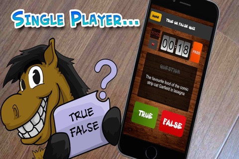 Horses True False Quiz - For Kids! Amazing Horse And Foal Facts, Trivia And Knowledge! screenshot 3