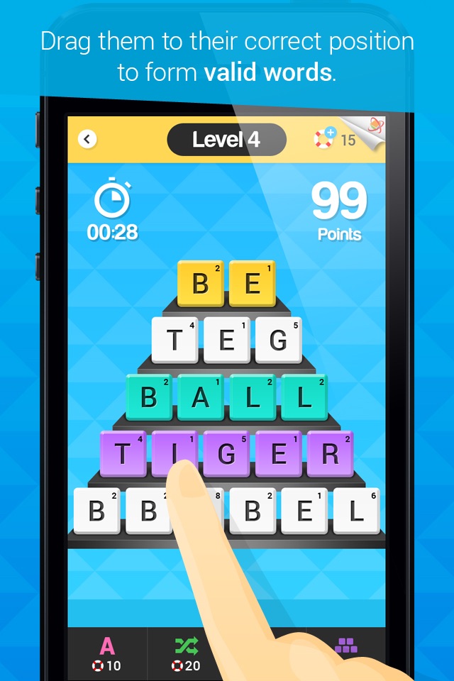 Word Pyramids - The Word Search & Word Puzzles Game ~ Free screenshot 3