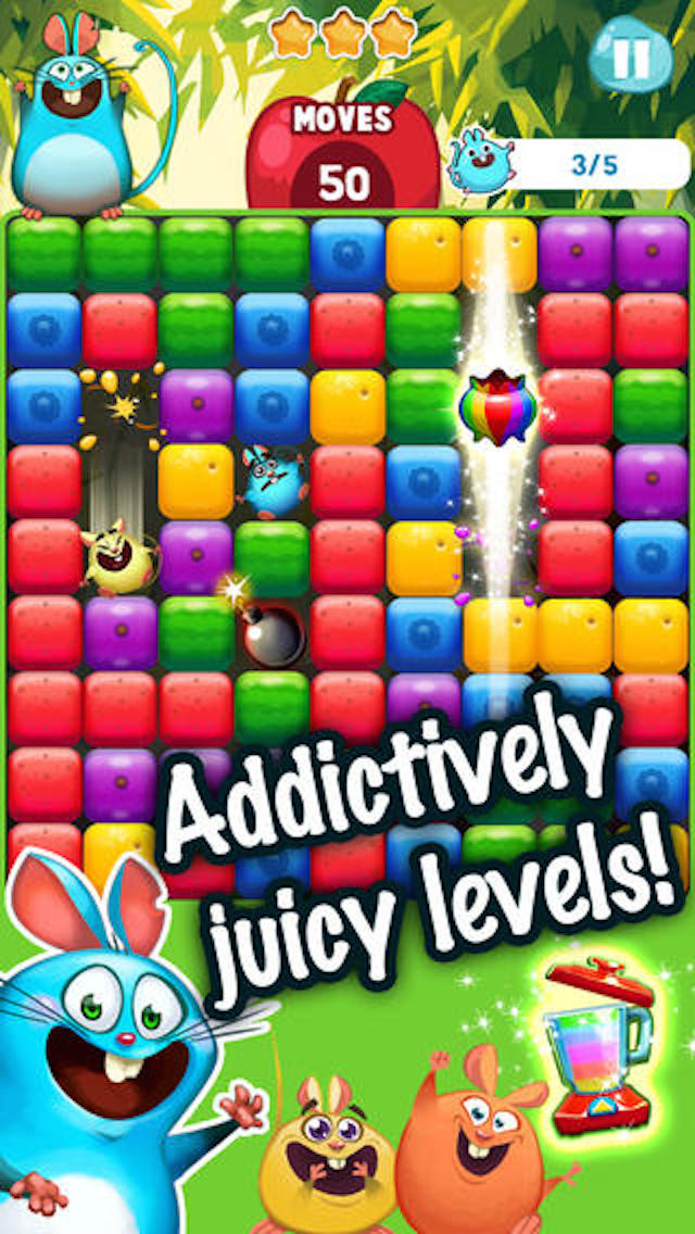 Fruit Farm Blast - 3 match puzzle game