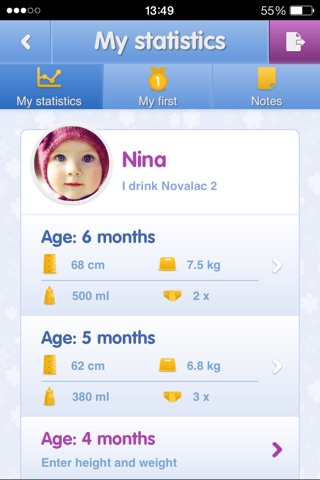 Baby Growth Novalac screenshot 2