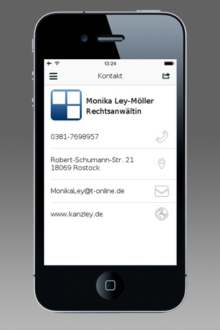 Rechtsanwältin Ley-Möller screenshot 2