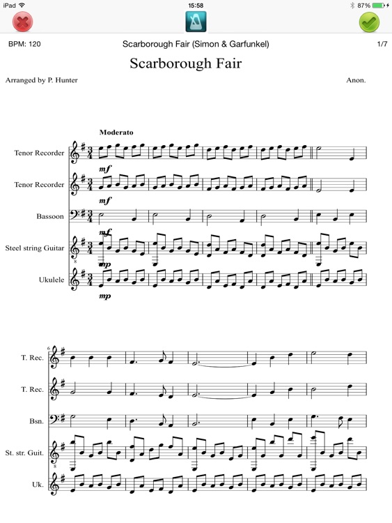 Digital Songbook