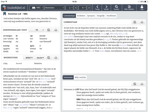 StudieBijbel screenshot 3