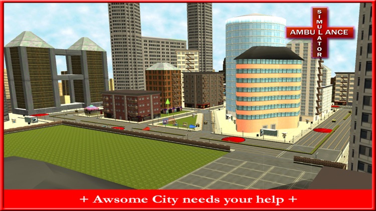 Ambulance Simulator 3D : City Emergency Rescue Driving