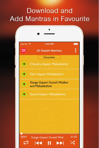 25 Free Gayatri Mantras - Free to Download and Listen Offline screenshot 3