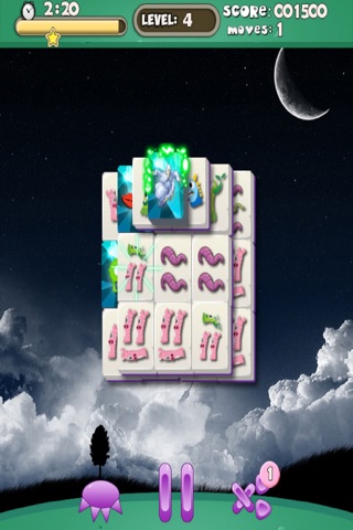 Weird Tiny Monster Mahjong - Addicting Chinese tile-matching board game screenshot 4