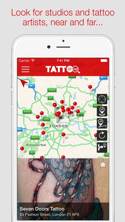 Tattoo Life Map