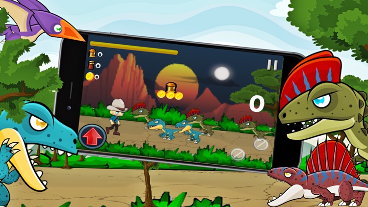 Dinosaur Classic Run fighting And Shooting Games