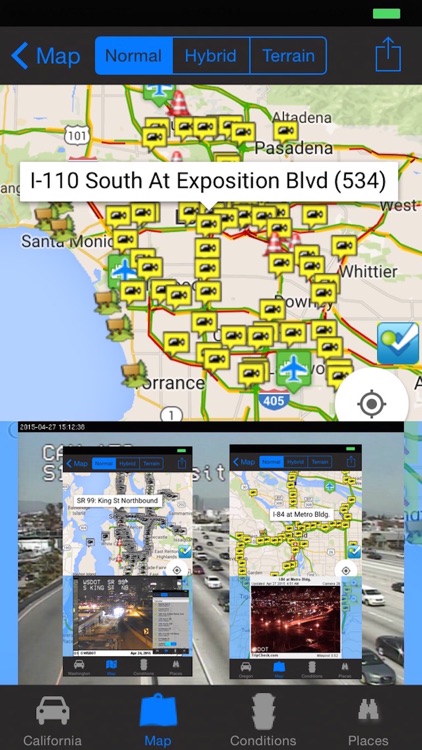 I-5 Traffic Cameras and Road Conditions