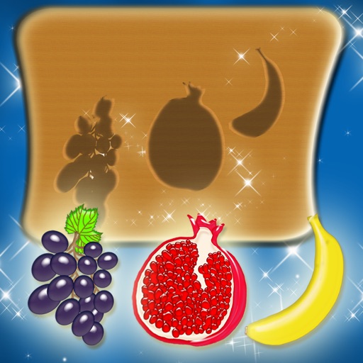 Fruits Wood Magical Puzzle Match Game icon