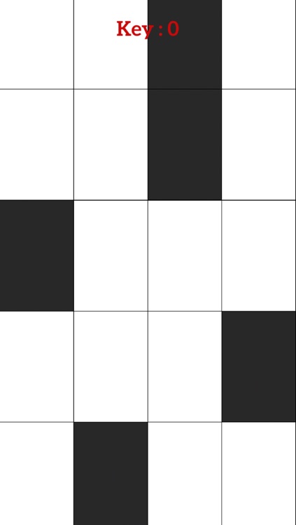 Black White Keyboard Tiles: Tap Only Dark Keys of Grand Piano