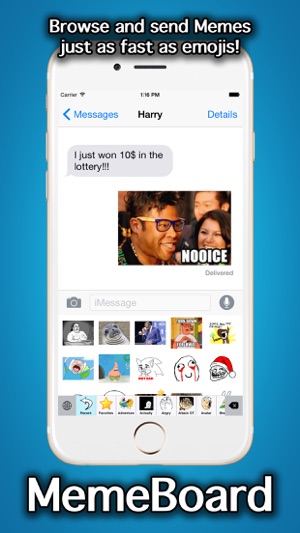 MemeBoard - Rage Faces, Memes, Stickers And Emoji Keyboard(圖5)-速報App