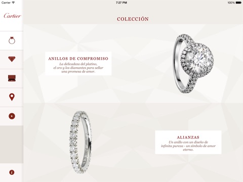 Mi Diamante Por Cartier en iPad screenshot 2