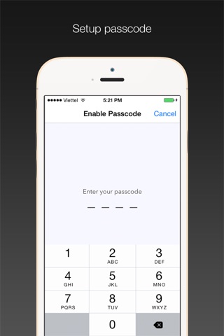 Safe web for Twitter: use native Passcode and Touch ID to protect your Twitter accounts screenshot 4