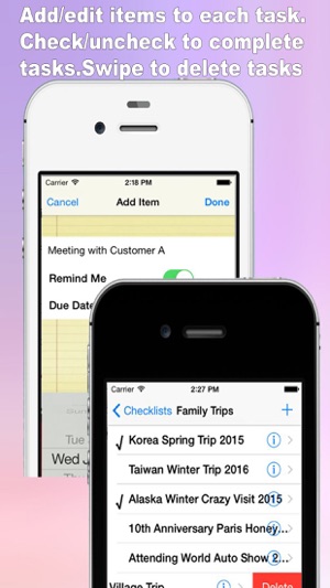 Best Checklist and Organizer – Tasks, Reminders,To-Do Lists (圖2)-速報App