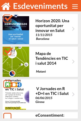 TicSalut Events screenshot 3