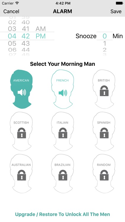 THE MORNING MAN ALARM CLOCK screenshot-3