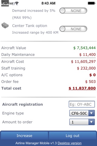 Airline-Manager screenshot 2