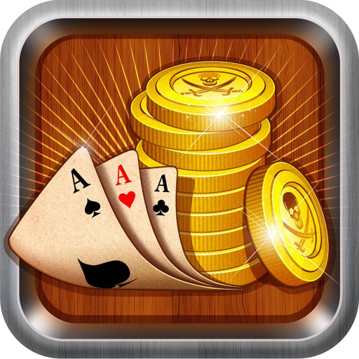 A Pirate Poker Slot Style – Vegas Casino Game FREE icon