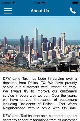 DFW Limo Taxi screenshot 3