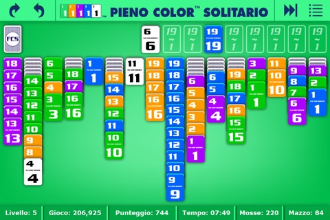 Full Color® Solitaire screenshot 3