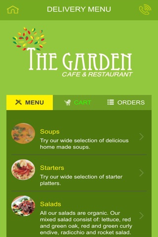 The Garden Cafe & Restaurant screenshot 2